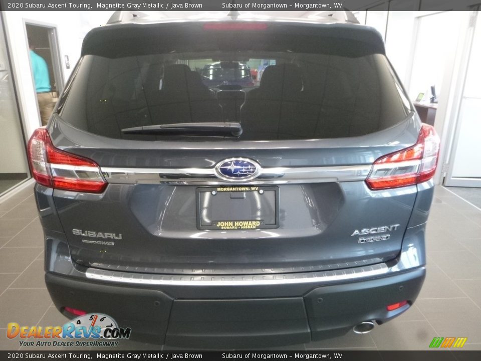 2020 Subaru Ascent Touring Magnetite Gray Metallic / Java Brown Photo #7