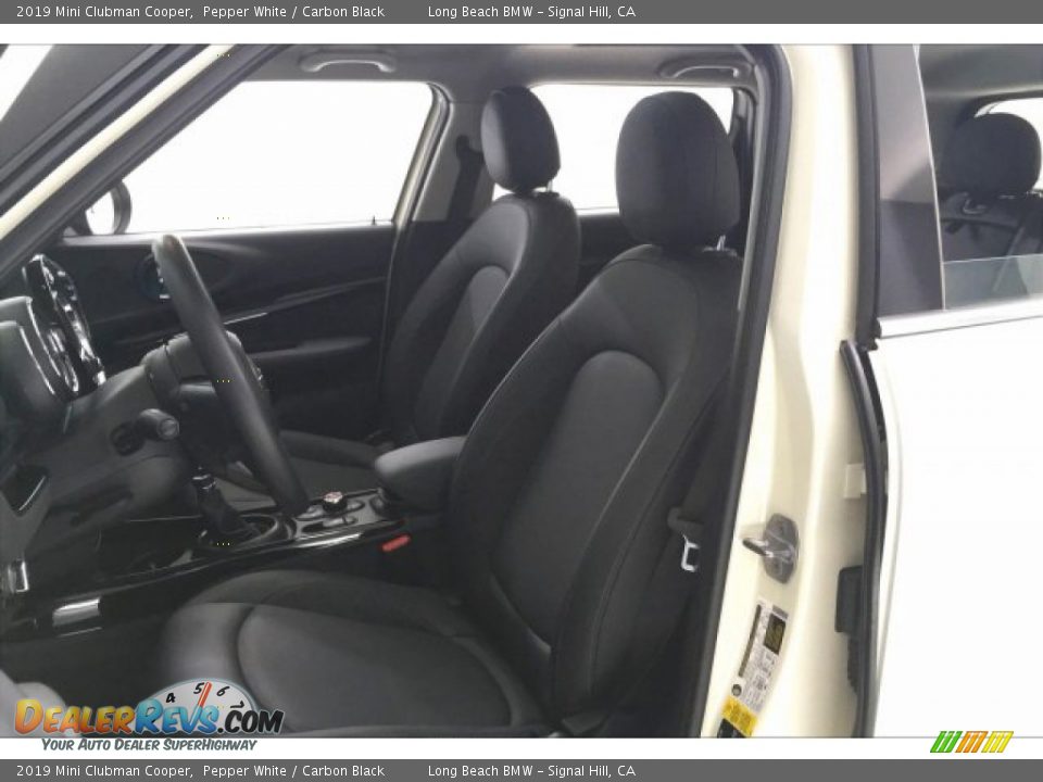 2019 Mini Clubman Cooper Pepper White / Carbon Black Photo #33