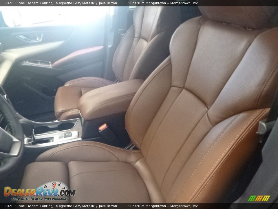 2020 Subaru Ascent Touring Magnetite Gray Metallic / Java Brown Photo #11