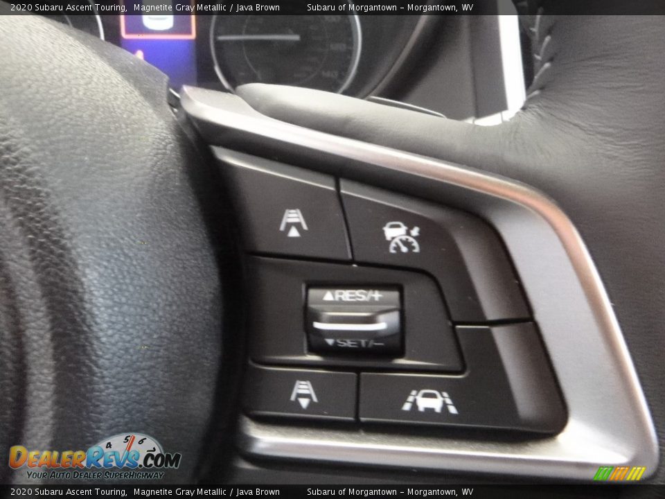 2020 Subaru Ascent Touring Magnetite Gray Metallic / Java Brown Photo #15