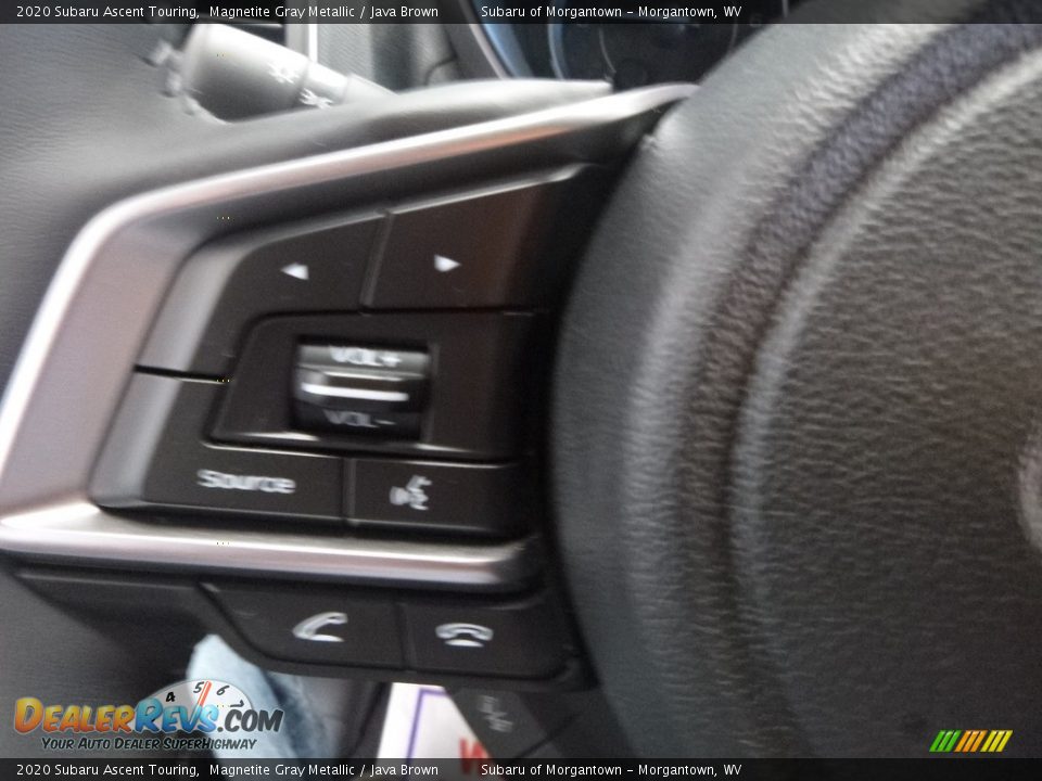 2020 Subaru Ascent Touring Magnetite Gray Metallic / Java Brown Photo #16