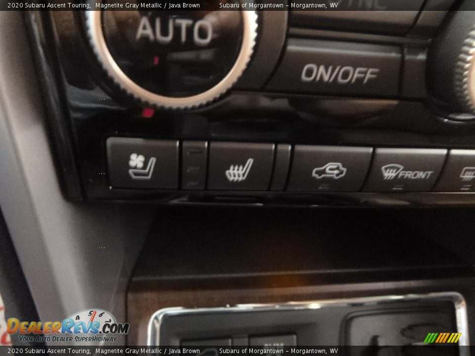 2020 Subaru Ascent Touring Magnetite Gray Metallic / Java Brown Photo #17