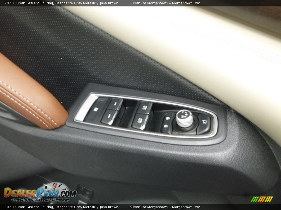 2020 Subaru Ascent Touring Magnetite Gray Metallic / Java Brown Photo #18
