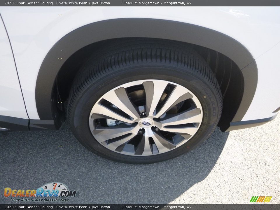 2020 Subaru Ascent Touring Crystal White Pearl / Java Brown Photo #2
