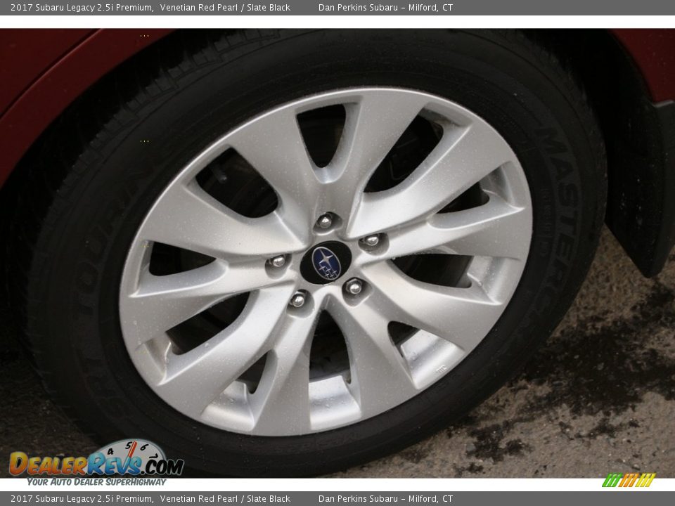 2017 Subaru Legacy 2.5i Premium Venetian Red Pearl / Slate Black Photo #20