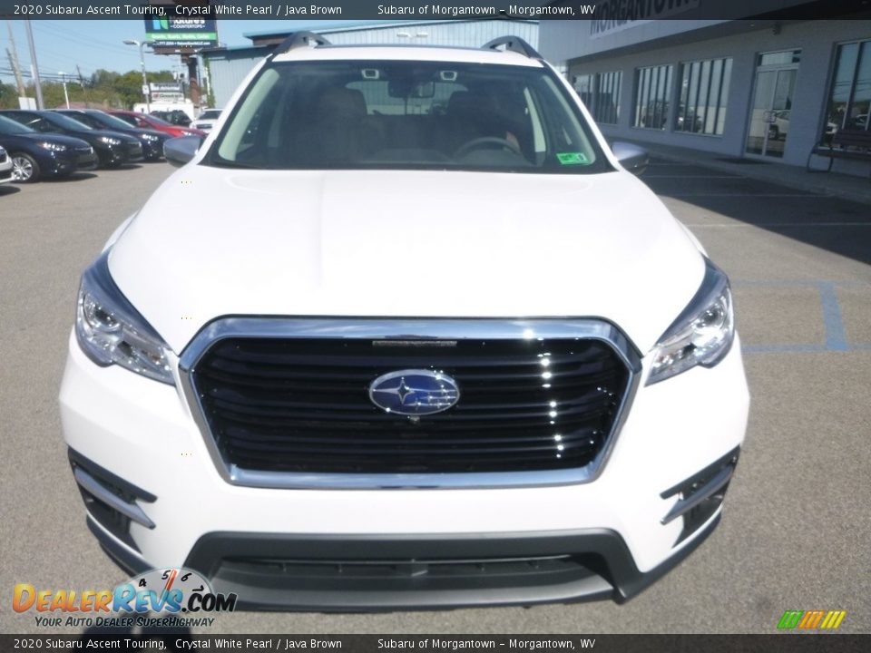 2020 Subaru Ascent Touring Crystal White Pearl / Java Brown Photo #9