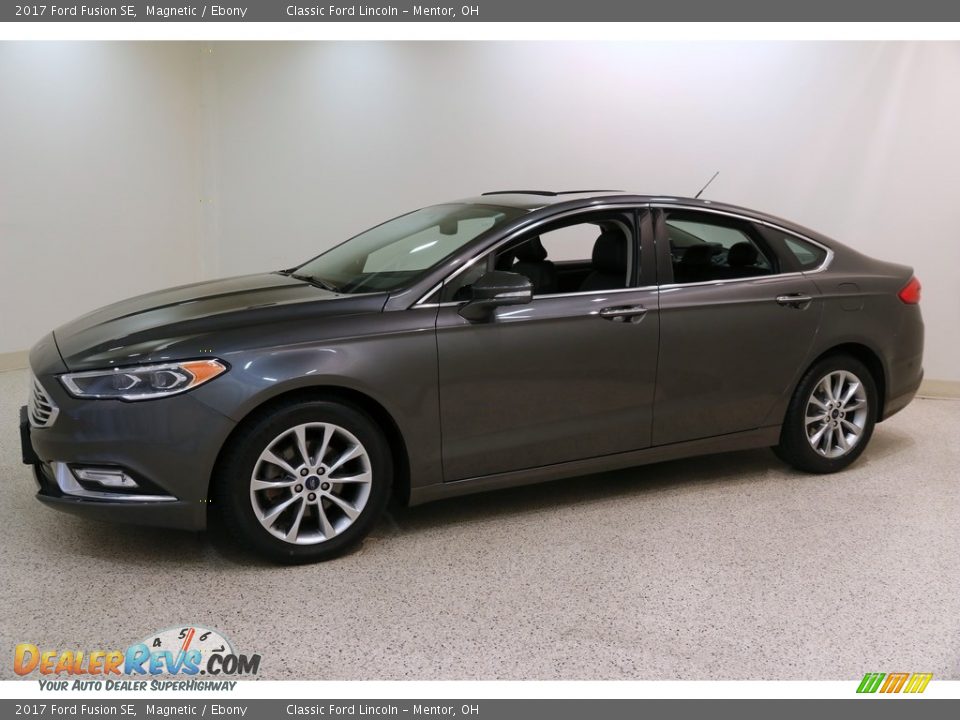 2017 Ford Fusion SE Magnetic / Ebony Photo #3
