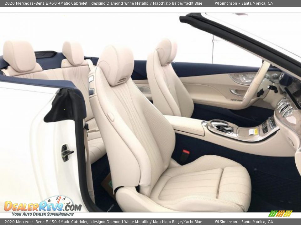 Front Seat of 2020 Mercedes-Benz E 450 4Matic Cabriolet Photo #5