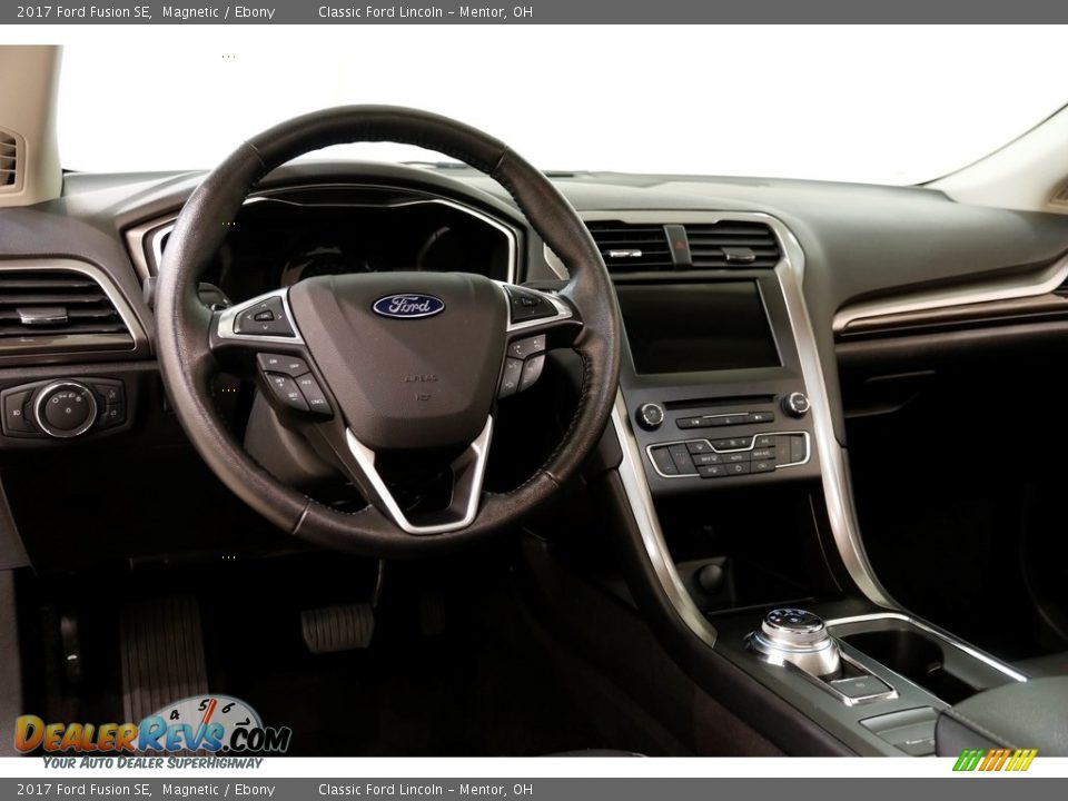 2017 Ford Fusion SE Magnetic / Ebony Photo #7