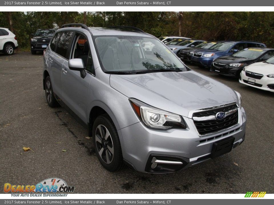 2017 Subaru Forester 2.5i Limited Ice Silver Metallic / Black Photo #3