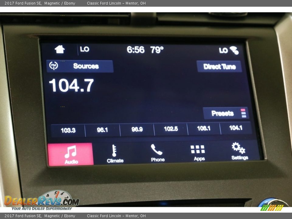 2017 Ford Fusion SE Magnetic / Ebony Photo #12