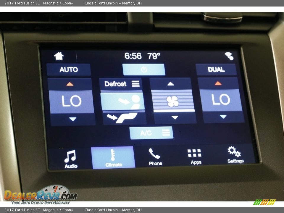 2017 Ford Fusion SE Magnetic / Ebony Photo #13