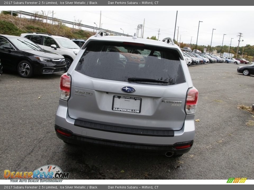 2017 Subaru Forester 2.5i Limited Ice Silver Metallic / Black Photo #6