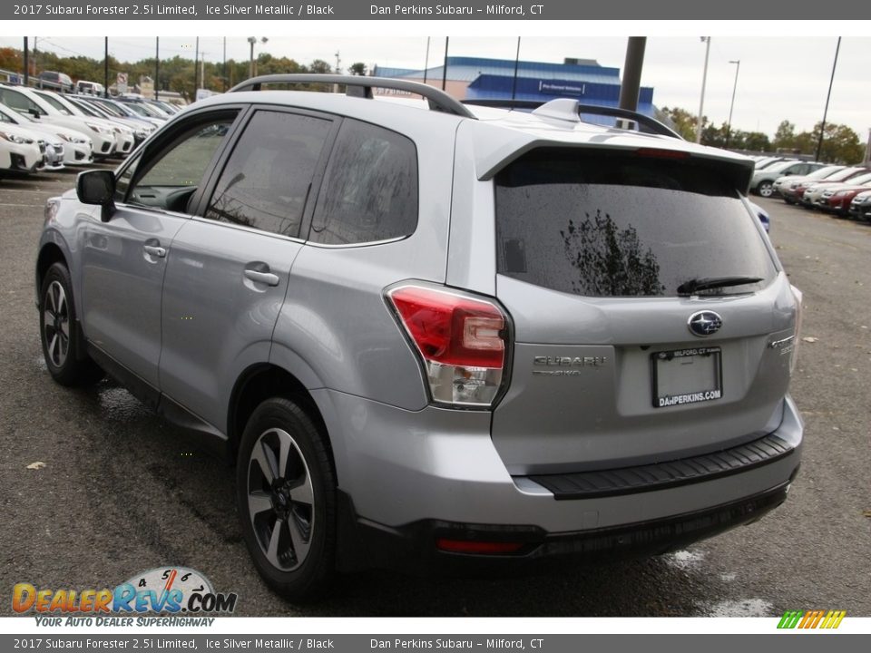 2017 Subaru Forester 2.5i Limited Ice Silver Metallic / Black Photo #7