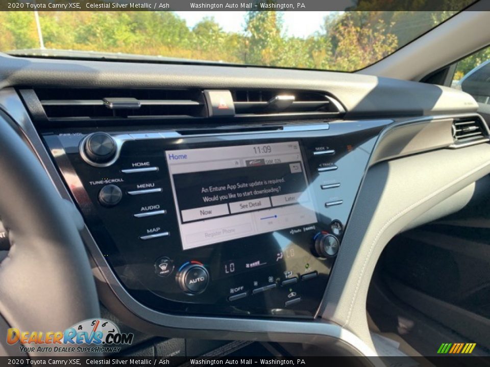 2020 Toyota Camry XSE Celestial Silver Metallic / Ash Photo #4