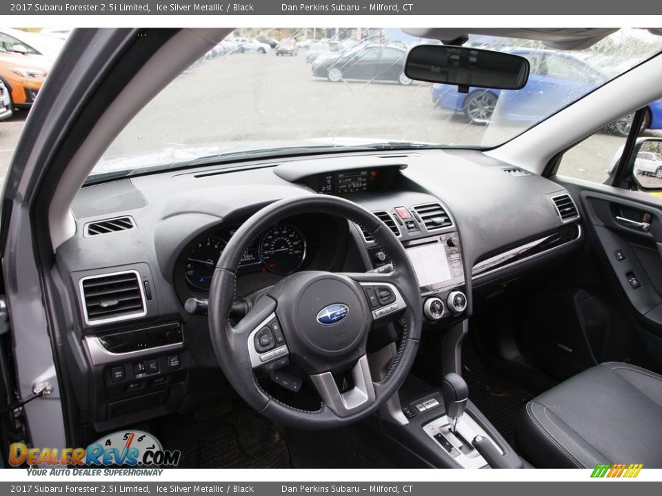 2017 Subaru Forester 2.5i Limited Ice Silver Metallic / Black Photo #10