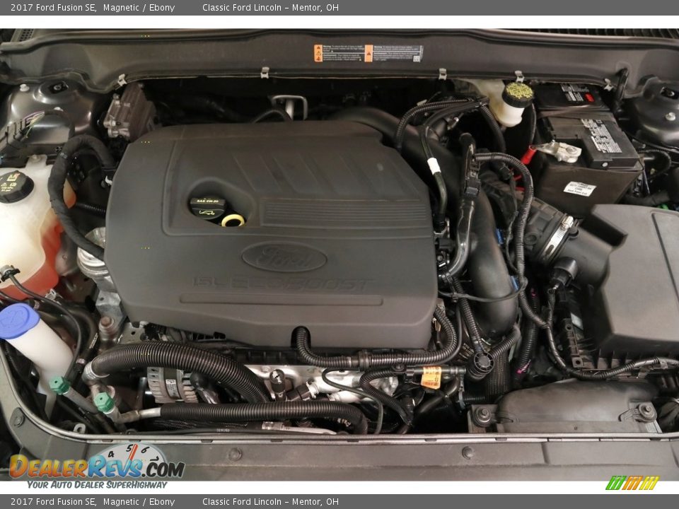 2017 Ford Fusion SE Magnetic / Ebony Photo #21