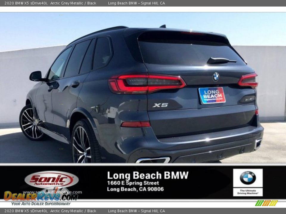 2020 BMW X5 sDrive40i Arctic Grey Metallic / Black Photo #2