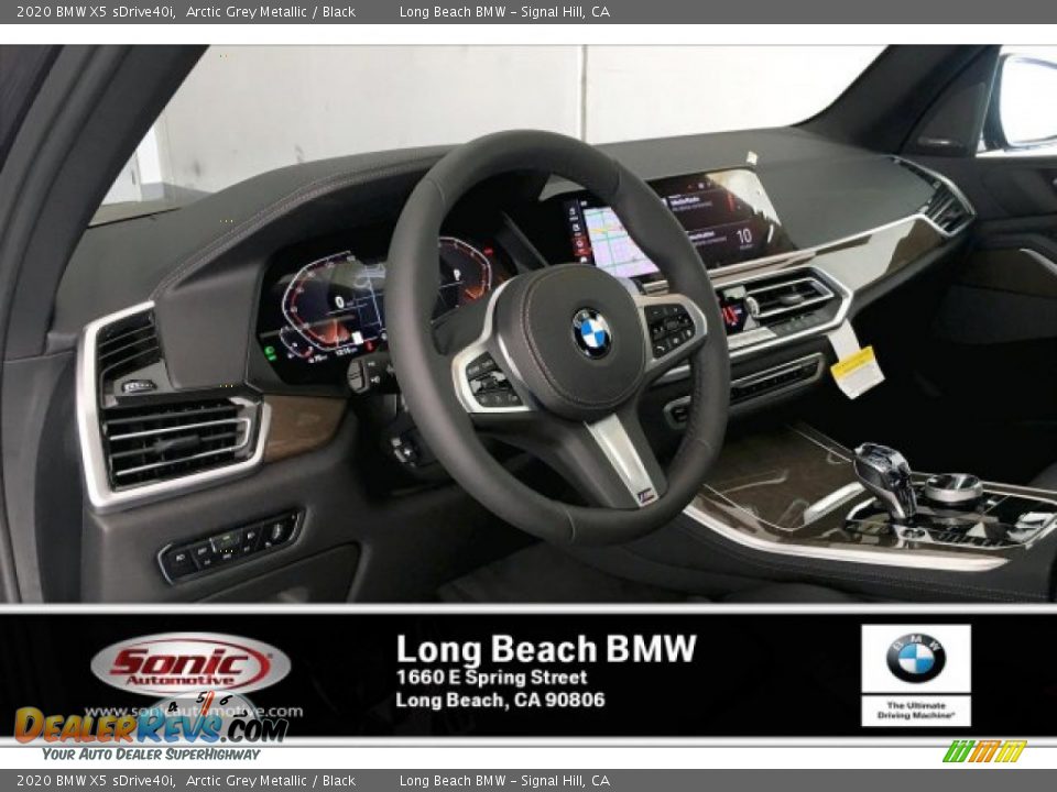 2020 BMW X5 sDrive40i Arctic Grey Metallic / Black Photo #4