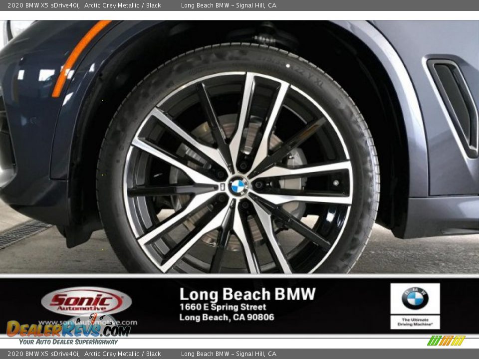 2020 BMW X5 sDrive40i Arctic Grey Metallic / Black Photo #9