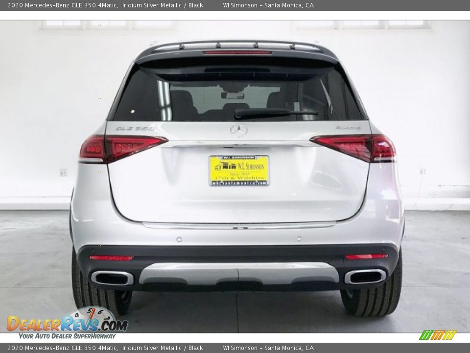2020 Mercedes-Benz GLE 350 4Matic Iridium Silver Metallic / Black Photo #3