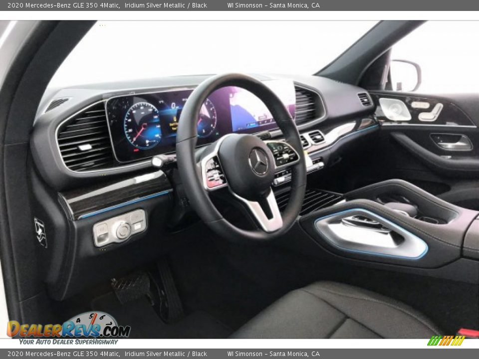2020 Mercedes-Benz GLE 350 4Matic Iridium Silver Metallic / Black Photo #4