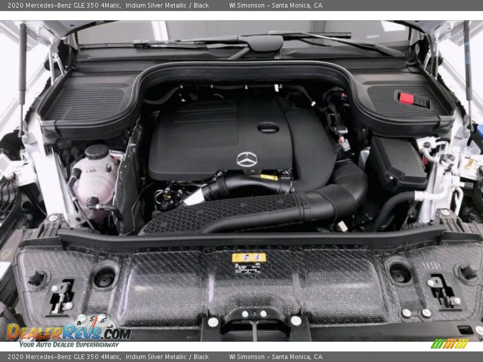 2020 Mercedes-Benz GLE 350 4Matic Iridium Silver Metallic / Black Photo #8