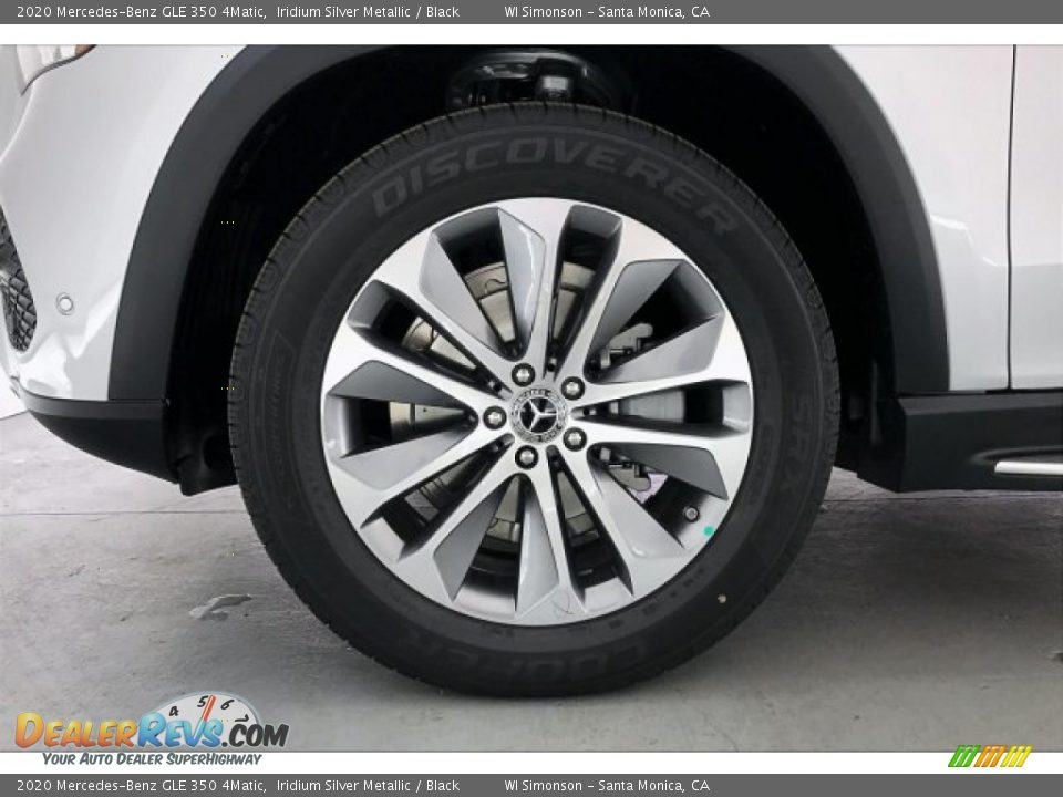 2020 Mercedes-Benz GLE 350 4Matic Iridium Silver Metallic / Black Photo #9
