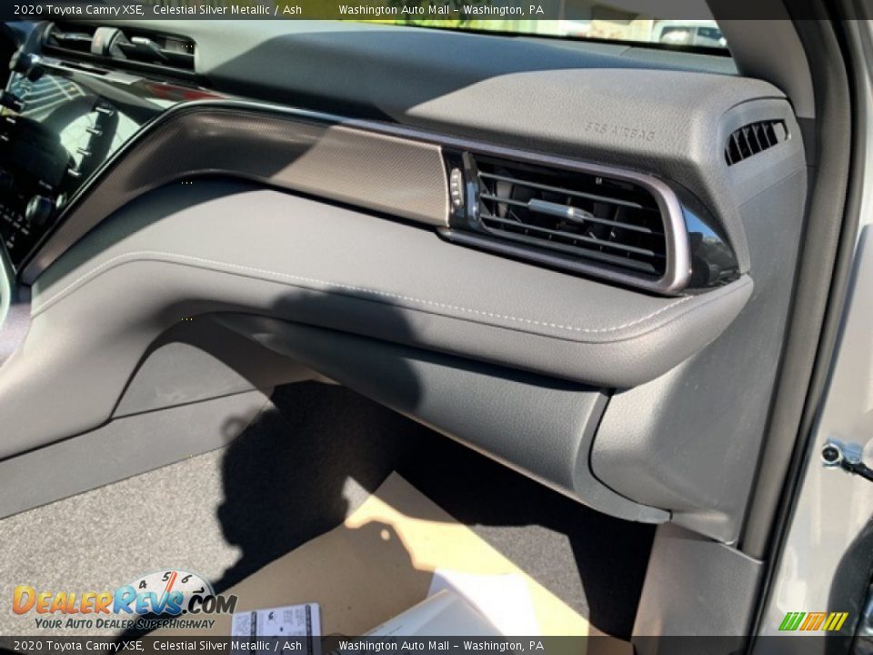 2020 Toyota Camry XSE Celestial Silver Metallic / Ash Photo #15