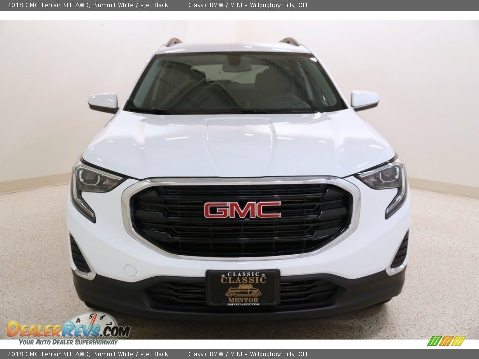 2018 GMC Terrain SLE AWD Summit White / ­Jet Black Photo #2