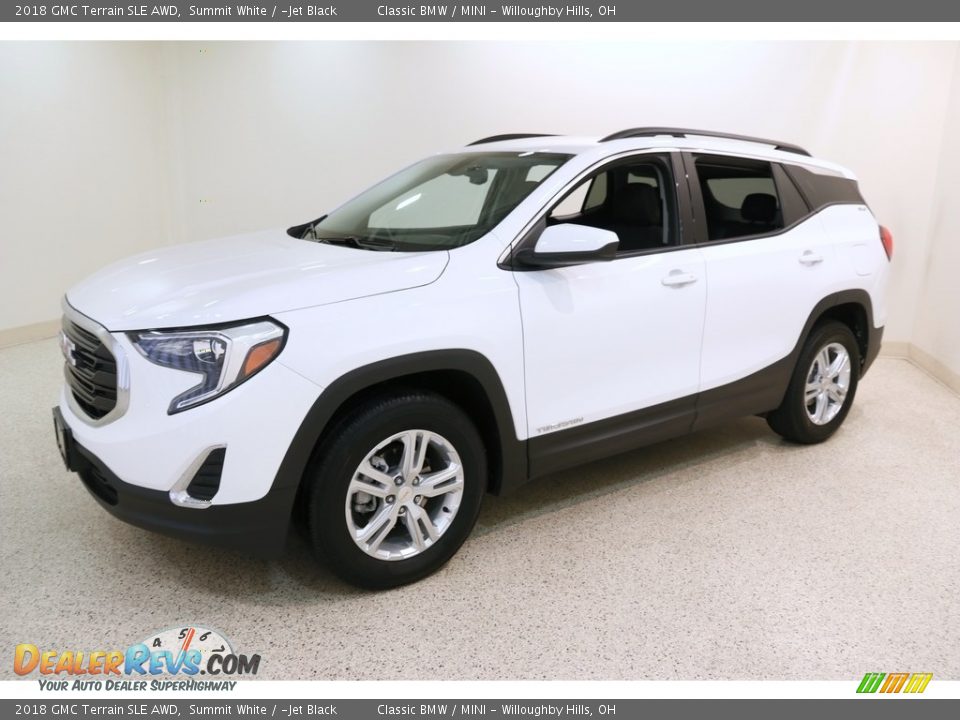 2018 GMC Terrain SLE AWD Summit White / ­Jet Black Photo #3