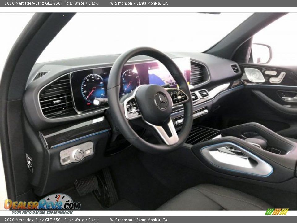 2020 Mercedes-Benz GLE 350 Polar White / Black Photo #4