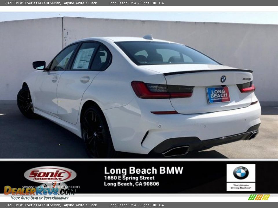 2020 BMW 3 Series M340i Sedan Alpine White / Black Photo #2