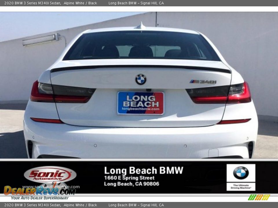 2020 BMW 3 Series M340i Sedan Alpine White / Black Photo #3
