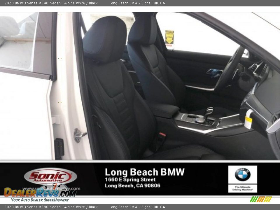 2020 BMW 3 Series M340i Sedan Alpine White / Black Photo #7