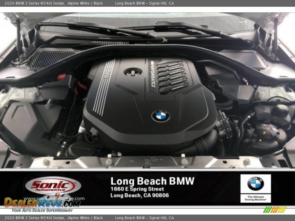 2020 BMW 3 Series M340i Sedan Alpine White / Black Photo #8
