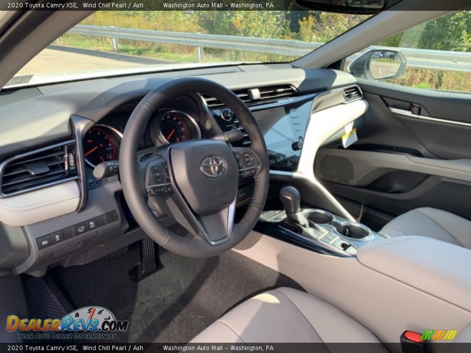 2020 Toyota Camry XSE Wind Chill Pearl / Ash Photo #3