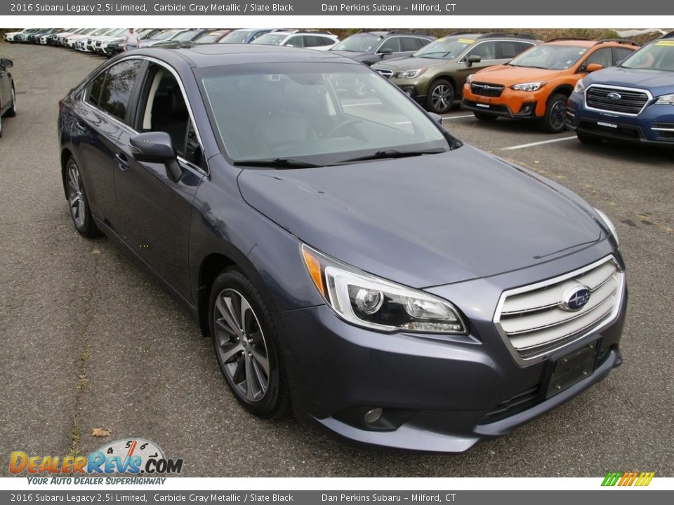 2016 Subaru Legacy 2.5i Limited Carbide Gray Metallic / Slate Black Photo #3