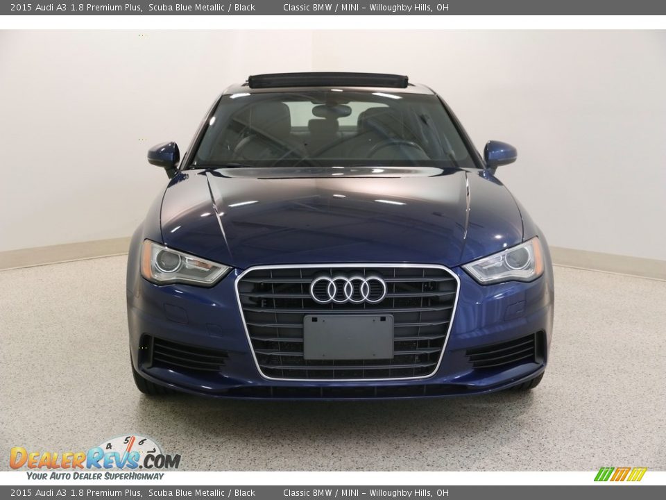 2015 Audi A3 1.8 Premium Plus Scuba Blue Metallic / Black Photo #2