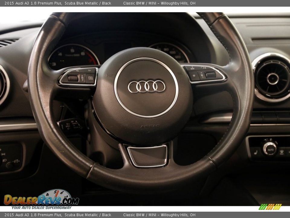2015 Audi A3 1.8 Premium Plus Scuba Blue Metallic / Black Photo #7