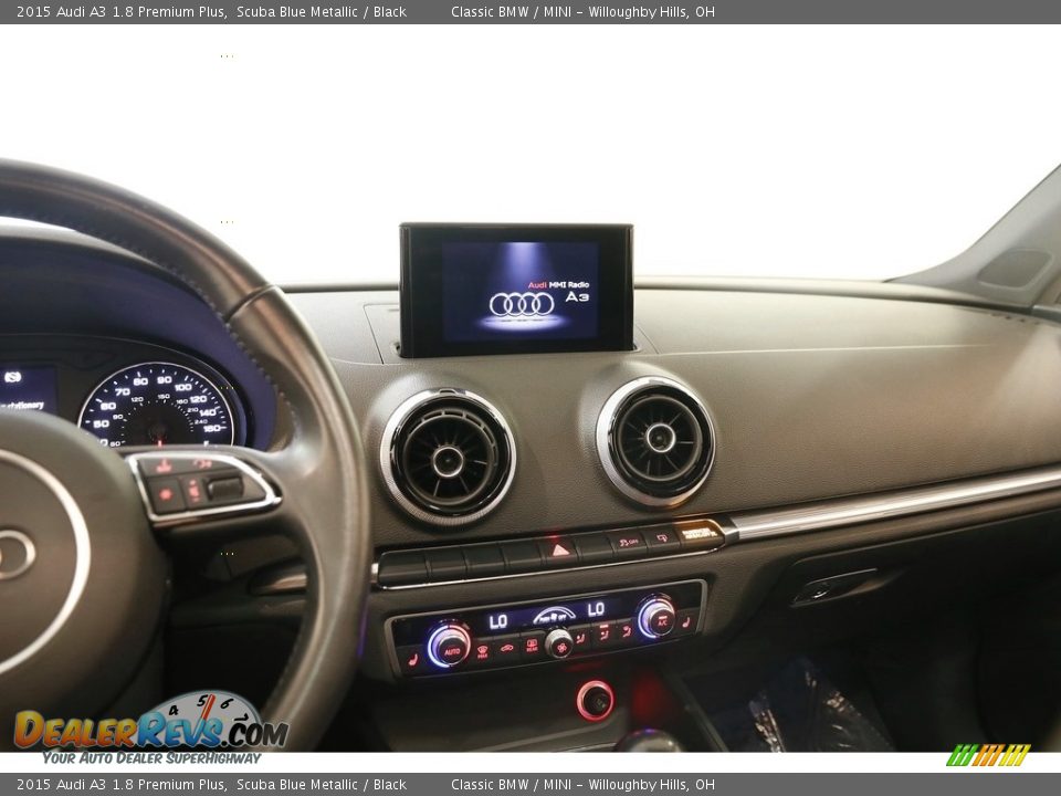 2015 Audi A3 1.8 Premium Plus Scuba Blue Metallic / Black Photo #10