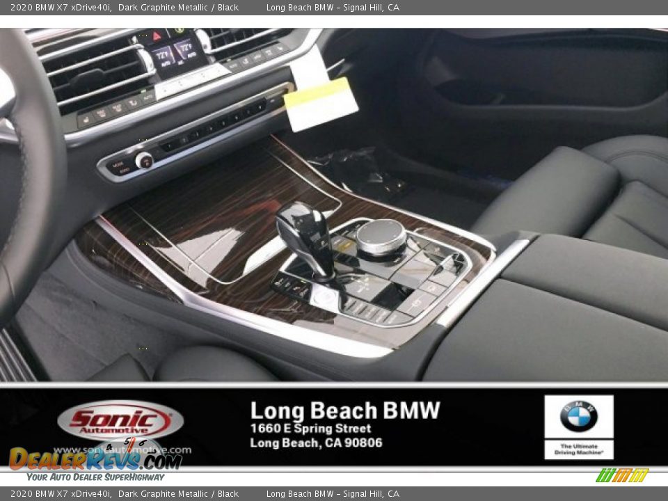 2020 BMW X7 xDrive40i Dark Graphite Metallic / Black Photo #6