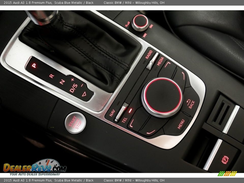 2015 Audi A3 1.8 Premium Plus Scuba Blue Metallic / Black Photo #15