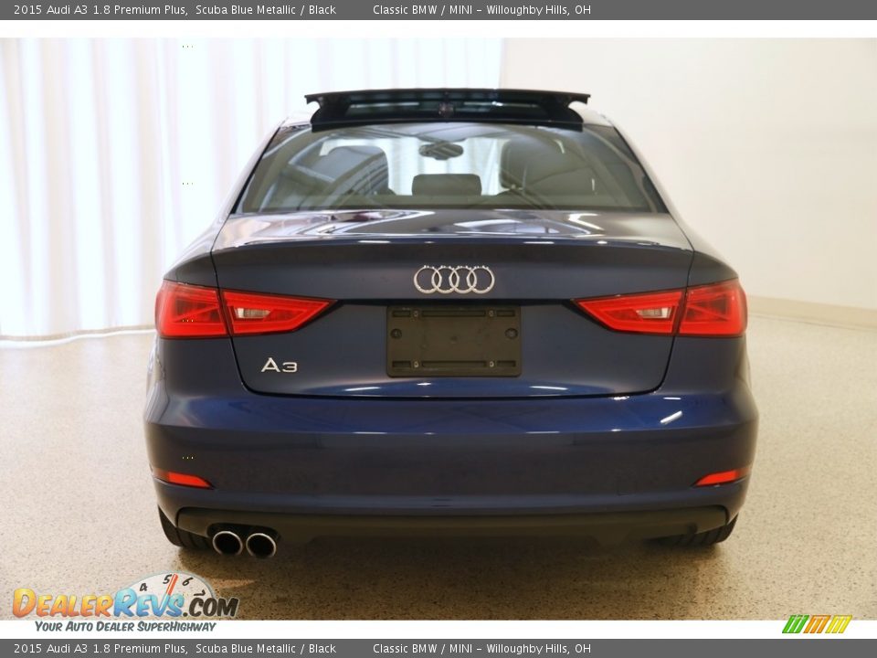 2015 Audi A3 1.8 Premium Plus Scuba Blue Metallic / Black Photo #19