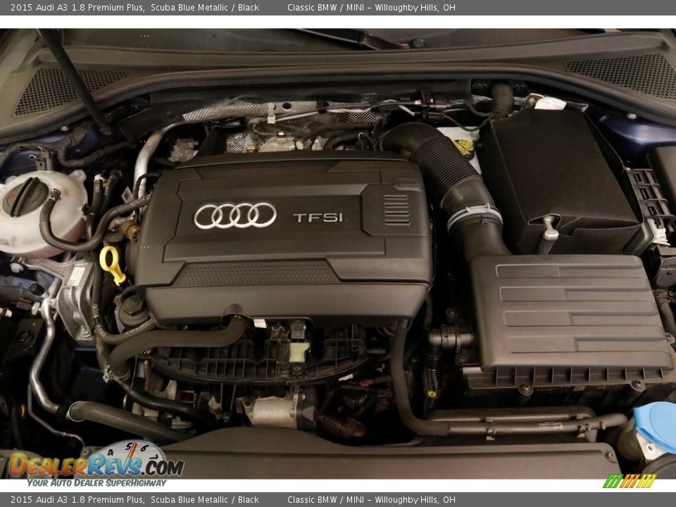 2015 Audi A3 1.8 Premium Plus Scuba Blue Metallic / Black Photo #20