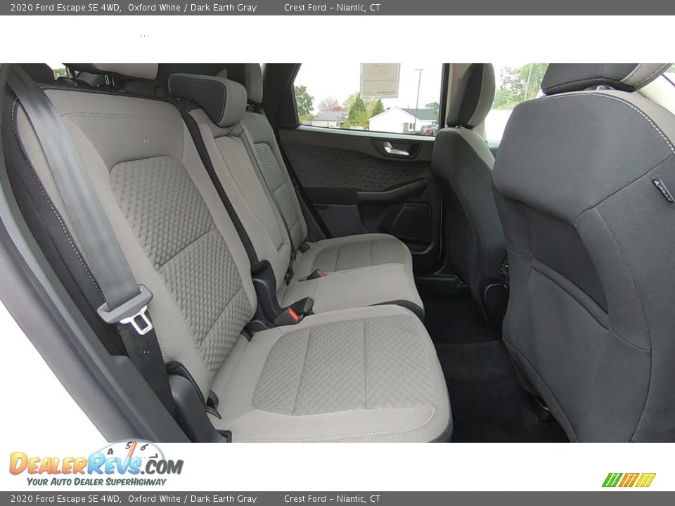 2020 Ford Escape SE 4WD Oxford White / Dark Earth Gray Photo #24