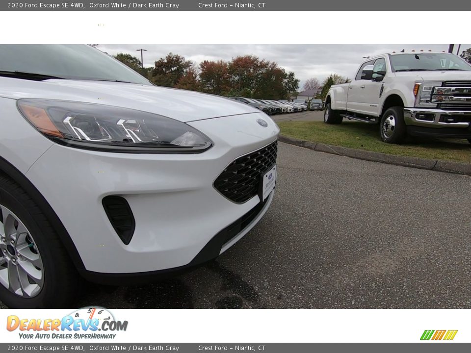 2020 Ford Escape SE 4WD Oxford White / Dark Earth Gray Photo #28