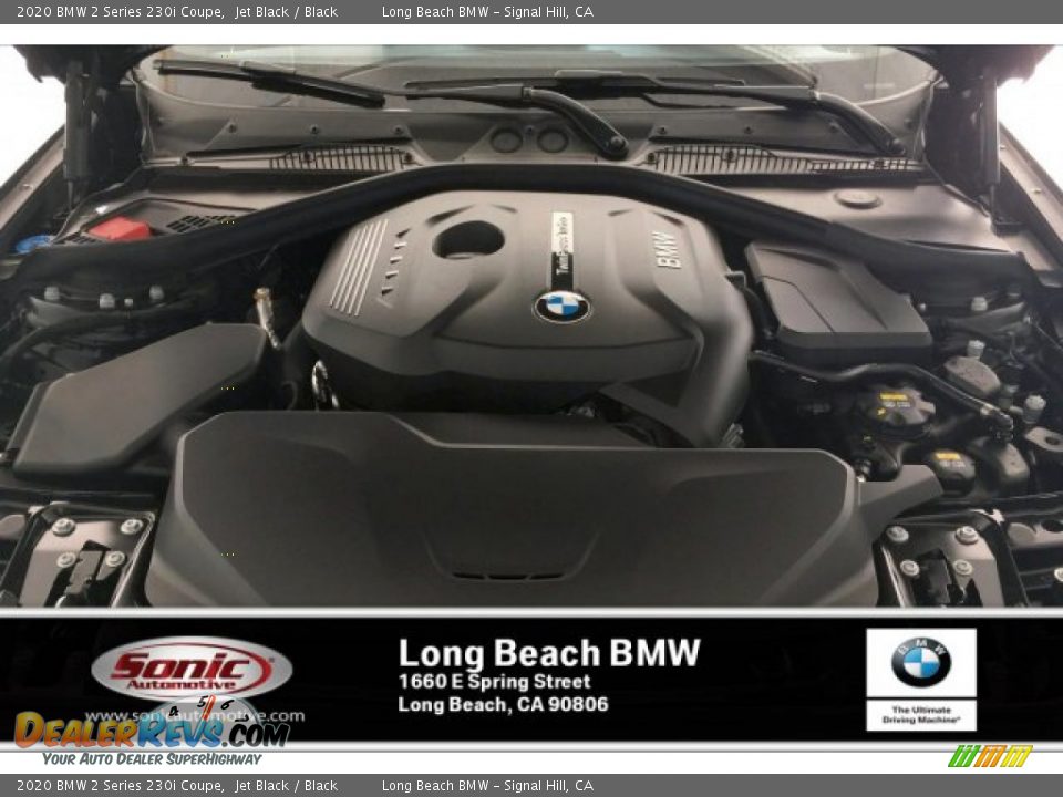 2020 BMW 2 Series 230i Coupe Jet Black / Black Photo #8