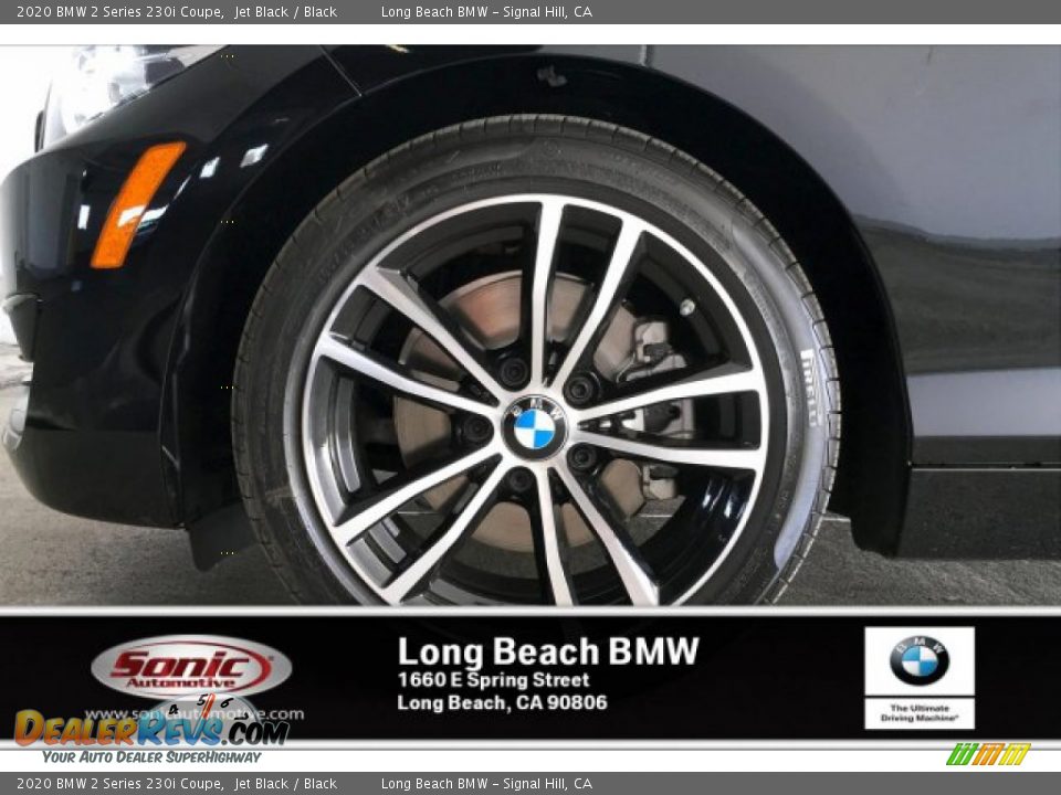 2020 BMW 2 Series 230i Coupe Jet Black / Black Photo #9