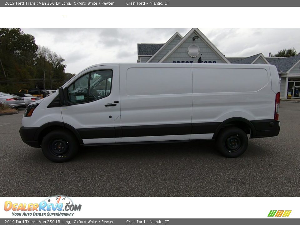 Oxford White 2019 Ford Transit Van 250 LR Long Photo #4